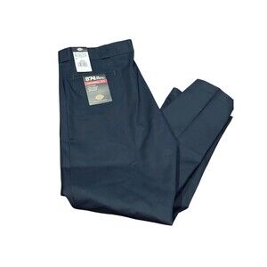 Mens Dickies Original 874 Work Pants - 42 x 32 - NWT navy